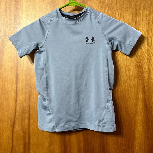 Boys Under Armour Heat Gear- fitted - Picture 1 of 7